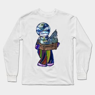 Gaia Mother Earth Long Sleeve T-Shirt